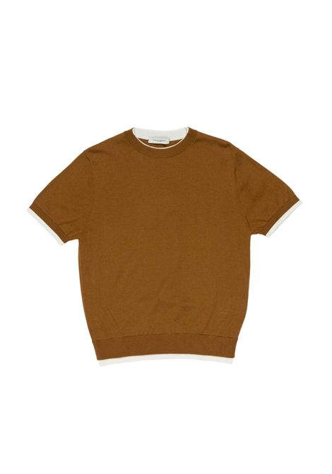 T-shirt in filo PAOLO PECORA KIDS | PP4272CAFFE